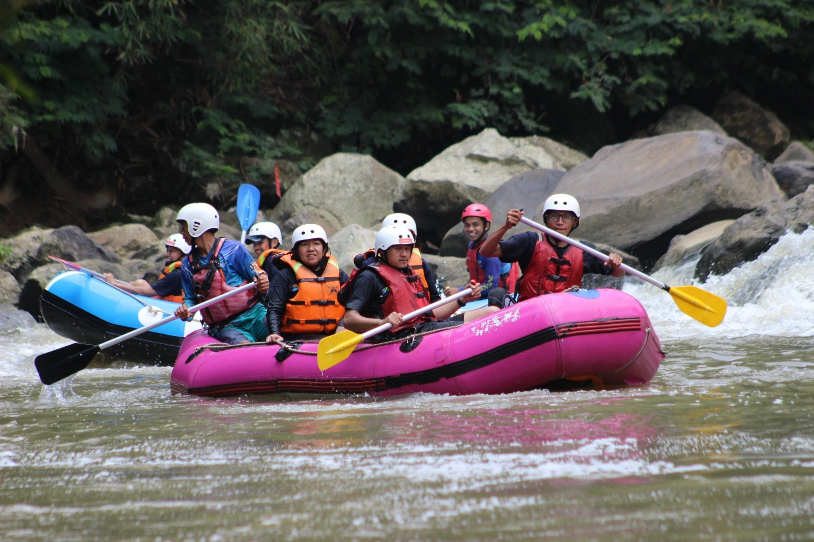 rafting di pangalengan
